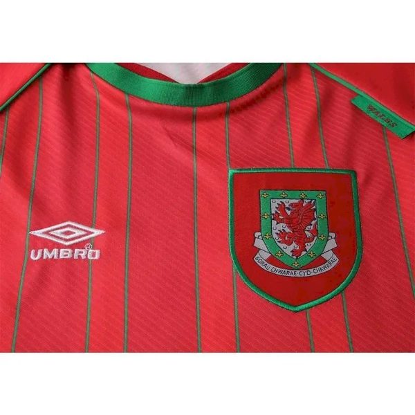 Wales 1994/96 Home Retro Jersey - Image 6