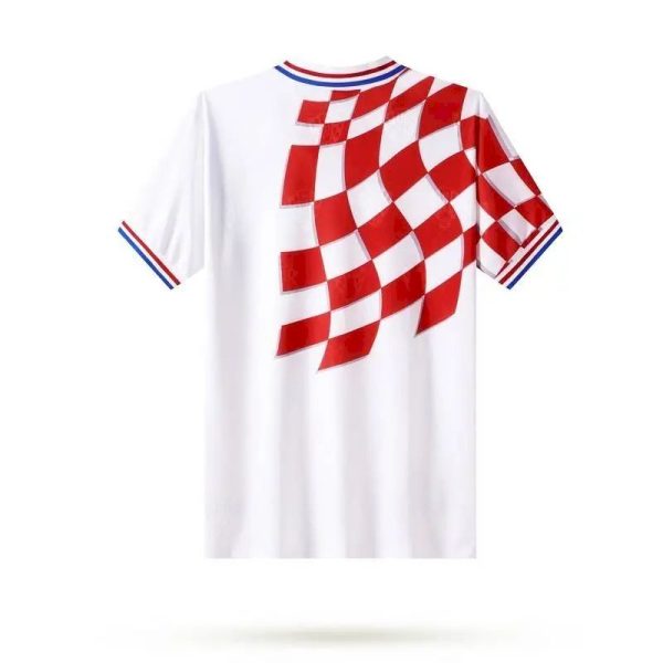 Croatia 1998 Home Retro Jersey - Image 9