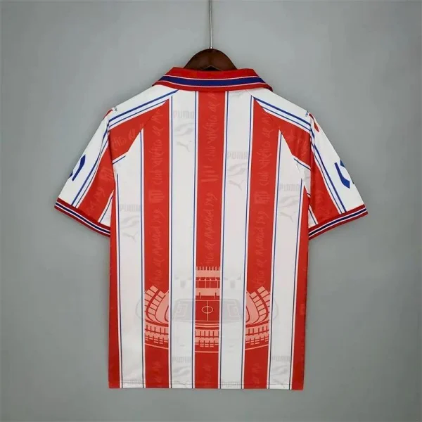 Atletico Madrid 1996/97 Home Retro Jersey - Image 7