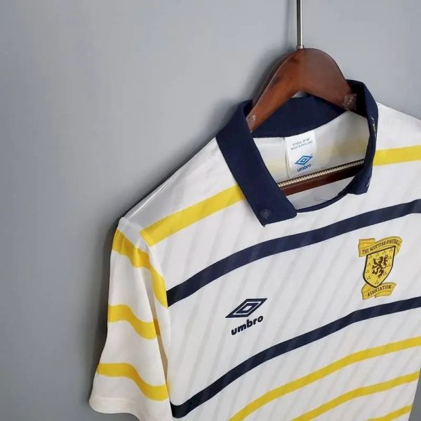 Scotland 1988/91 Away Retro Jersey - Image 5