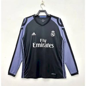 Real Madrid 2016/17 Third Retro Long Sleeves Jersey