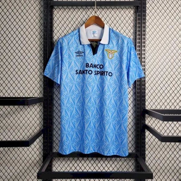 Lazio 1991 Home Retro Jersey - Image 2