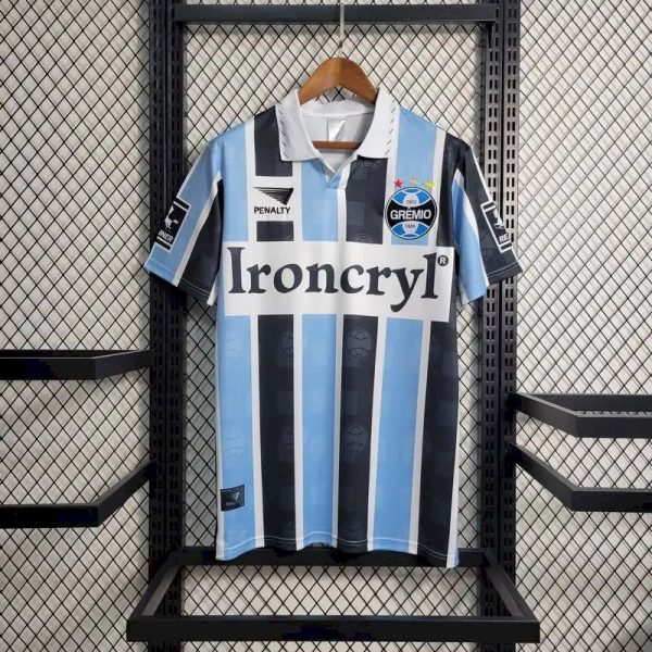 Gr¨ºmio 1997/98 Home Retro Jersey - Image 2