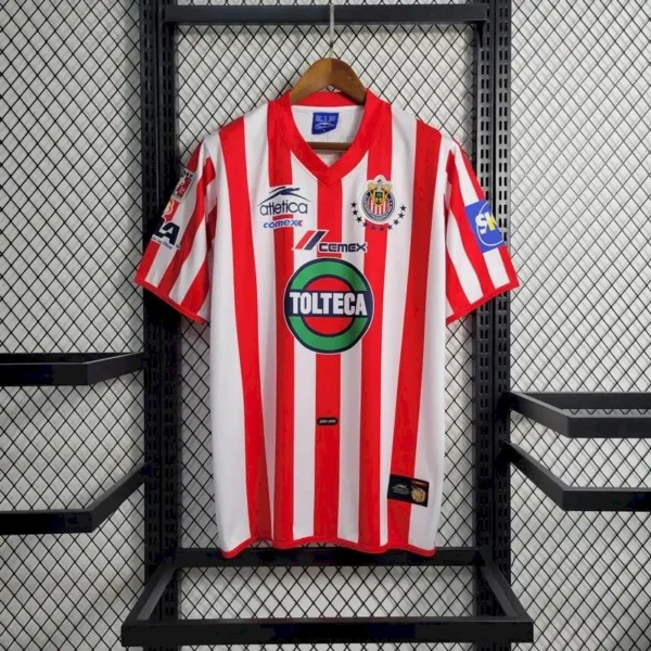 Chivas 2001/02 Home Retro Jersey - Image 2