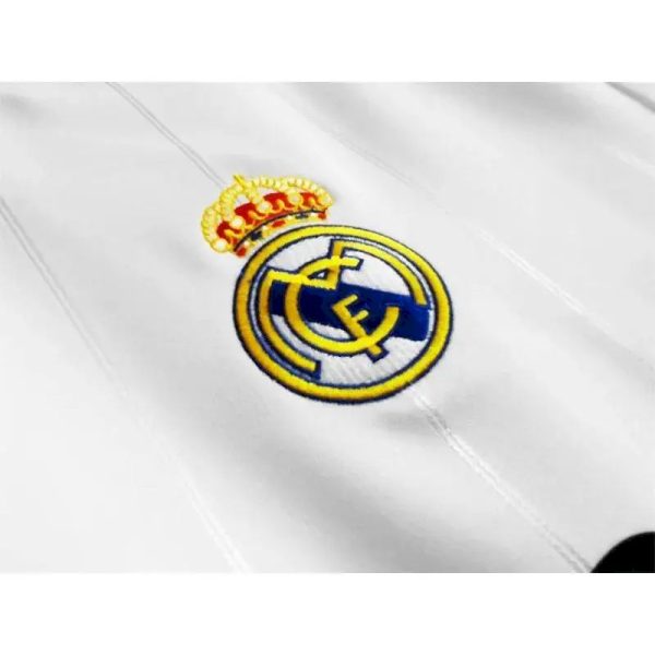Real Madrid 2012/13 Home Long Sleeves Retro Jersey - Image 5