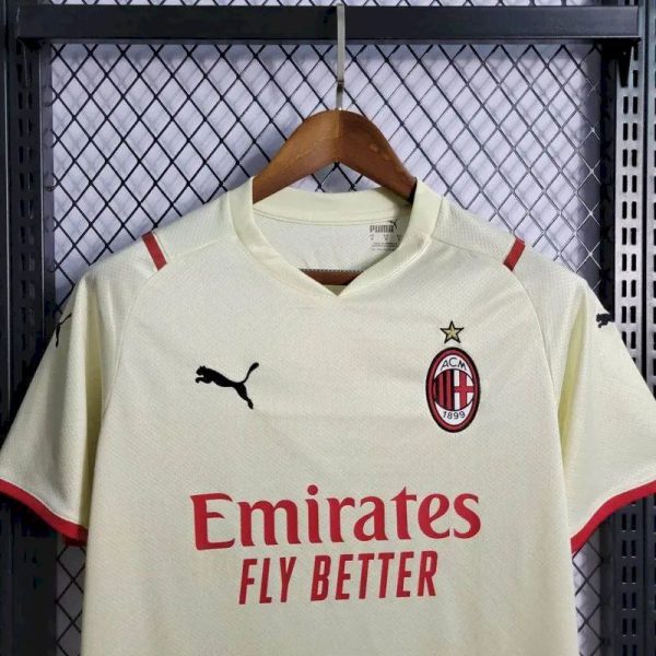 Ac Milan 2021/22 Away Retro Jersey - Image 3