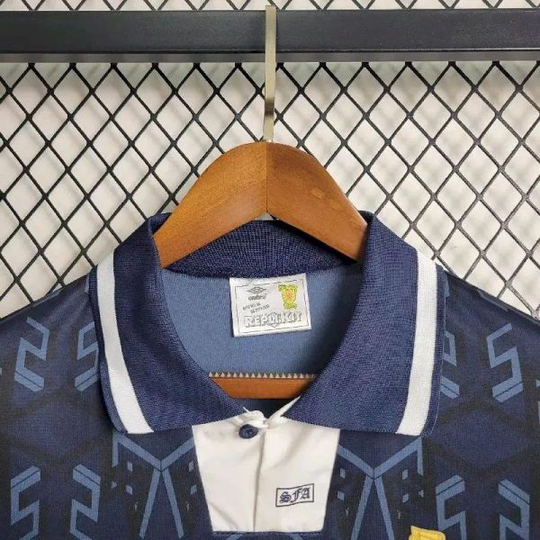 Scotland 1992/93 Home Retro Jersey - Image 9