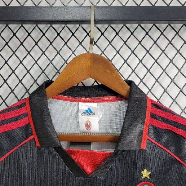 Ac Milan 1998/99 Third Retro Jersey - Image 4
