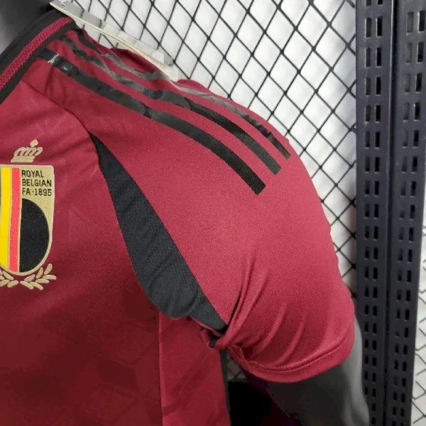 Belgium 2024/25 Euro Home Jersey Player Version - Image 8