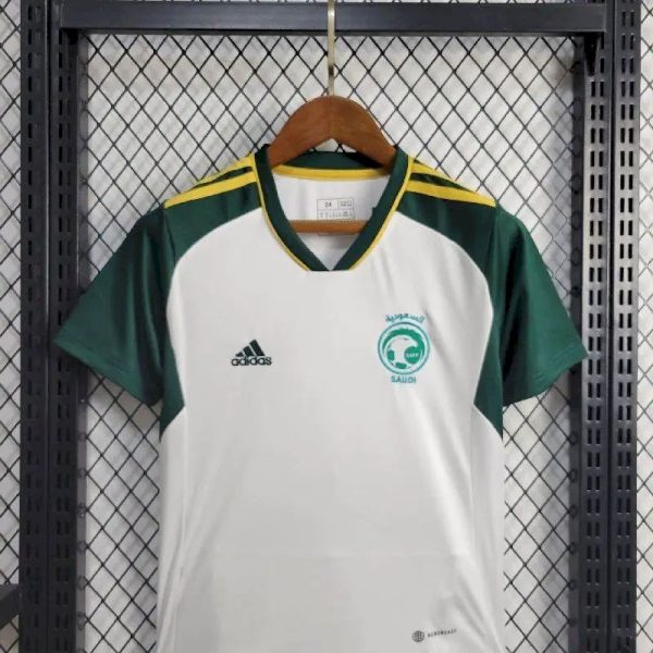 Saudi Arabia 2024/25 Away Kids Kit - Image 2