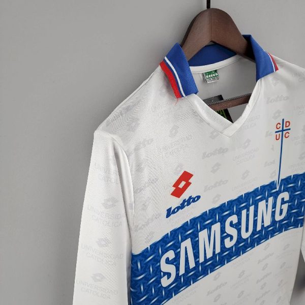Universidad Catolica 1996 Home Long Sleeves Retro - Image 6