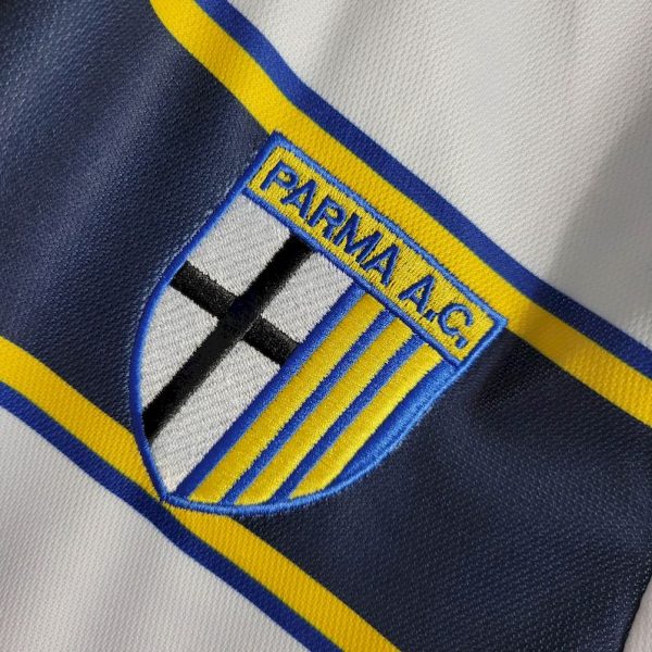 Parma Calcio 2001/02 Home Retro Jersey - Image 9