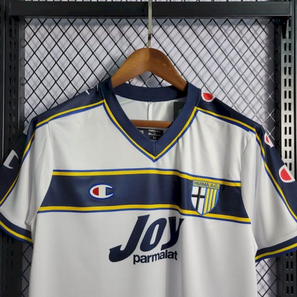 Parma Calcio 2001/02 Home Retro Jersey - Image 8