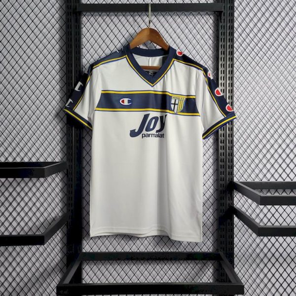 Parma Calcio 2001/02 Home Retro Jersey - Image 3