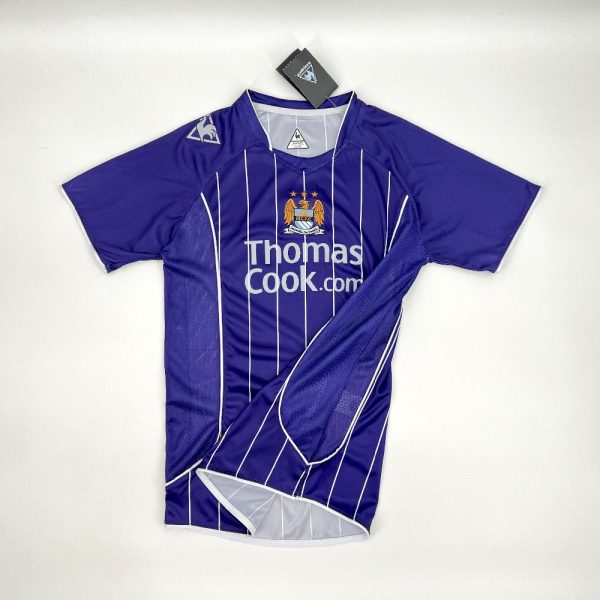 Manchester City 2007/08 Away Retro Jersey - Image 6