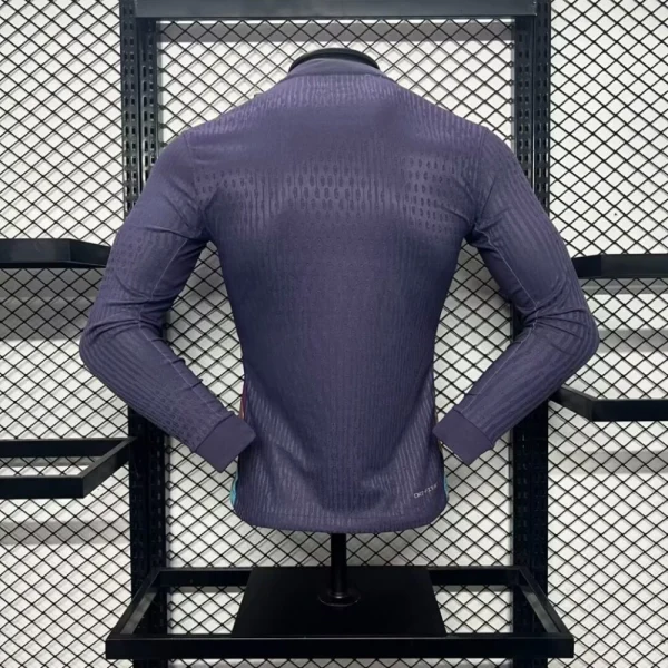 England 2024/25 Euro Away Long Sleeves Jersey Player Version - Image 3
