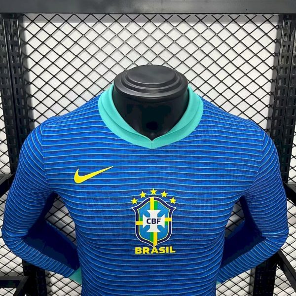 Brazil 2024/25 Away Long Sleeves Jersey ¨C Player Versi - Image 3