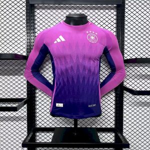 Germany 2024/25 Euro Away Long Sleeves Jersey Player Versi