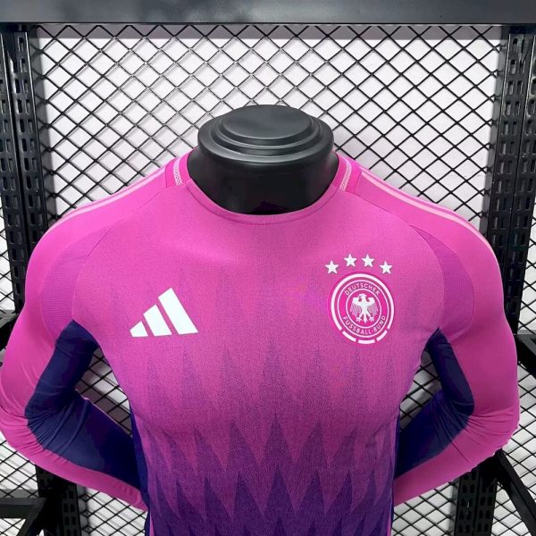 Germany 2024/25 Euro Away Long Sleeves Jersey Player Versi - Image 3