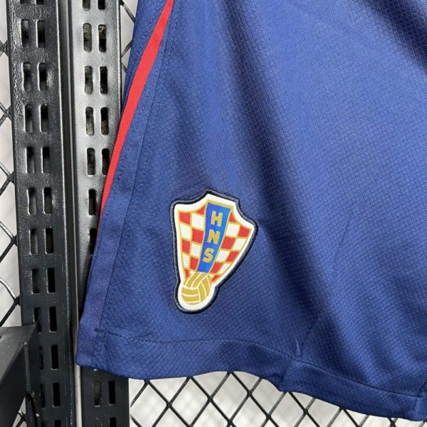 Croatia 2024/25 Euro Away Shorts - Image 3