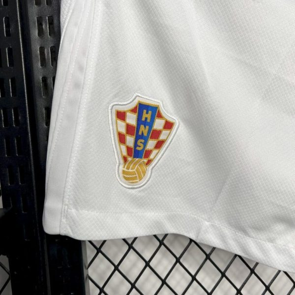 Croatia 2024/25 Euro Home Shorts - Image 4