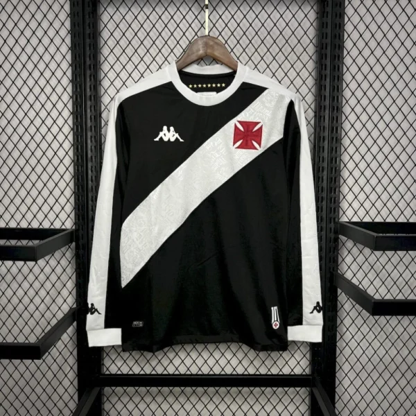 Vasco Da Gama 2024/25 Home Long Sleeves Jersey - Image 7