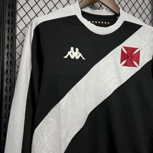Vasco Da Gama 2024/25 Home Long Sleeves Jersey - Image 3