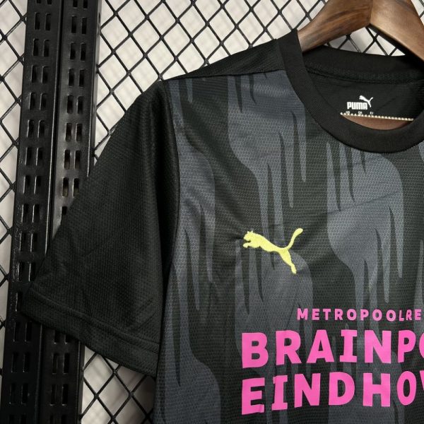 Psv Eindhoven 2024/25 Pre-Match Training Black Jersey - Image 4