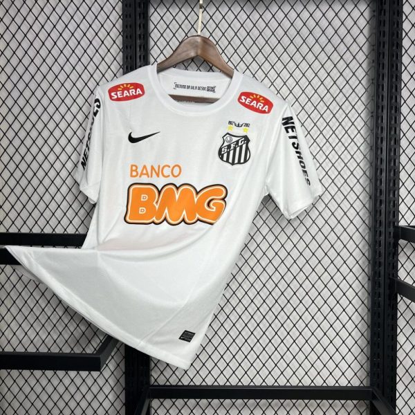 Santos 2011/12 Centennial Home Retro Jersey - Image 5