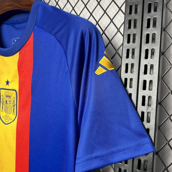 Spain 2024/25 Euro Pre-Match Training Uniform Jersey - Image 6