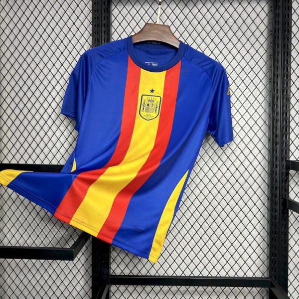 Spain 2024/25 Euro Pre-Match Training Uniform Jersey