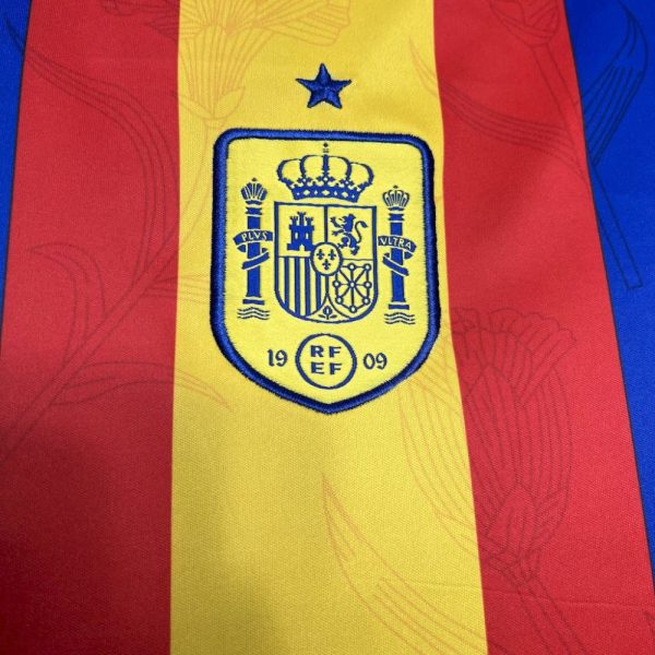 Spain 2024/25 Euro Pre-Match Training Uniform Jersey - Image 3