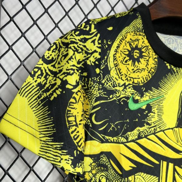 Brazil 2024/25 Special Edition Yellow Kids Kit - Image 5