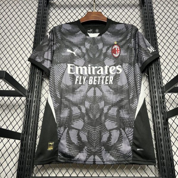 Ac Milan 2024/25 Goalkeeper Jersey Black - Image 5