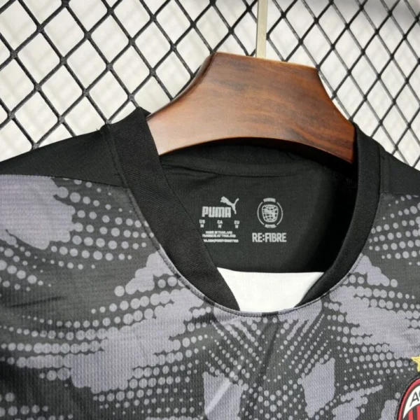 Ac Milan 2024/25 Goalkeeper Jersey Black - Image 7