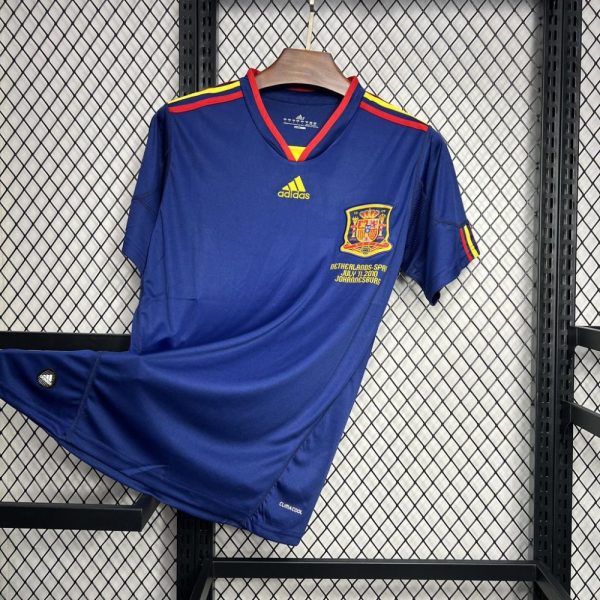 Spain 2010 Away Retro Jersey - Image 10