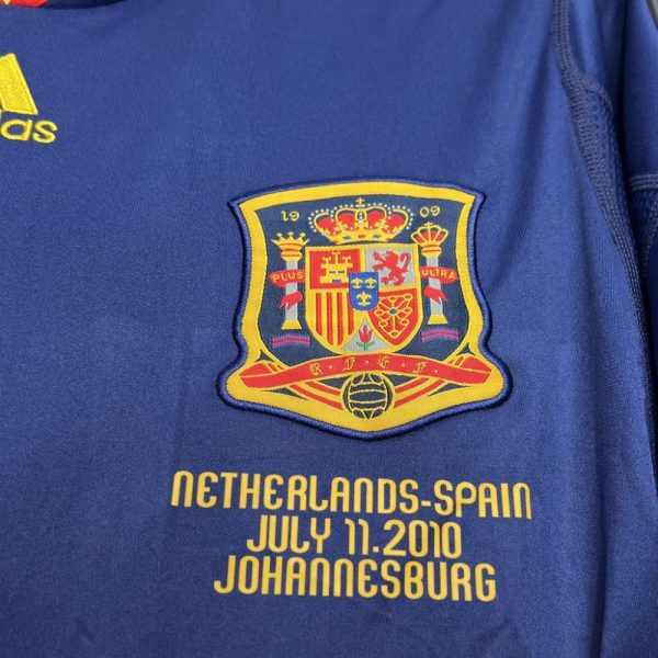 Spain 2010 Away Retro Jersey - Image 7