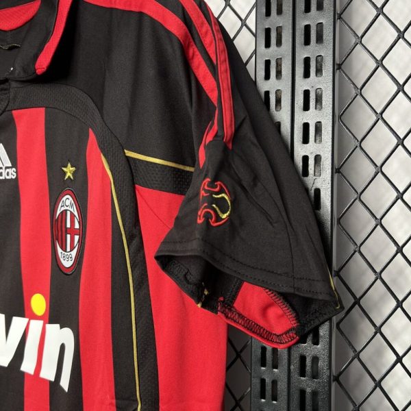 Ac Milan 2006/07 Home Retro Jersey - Image 6