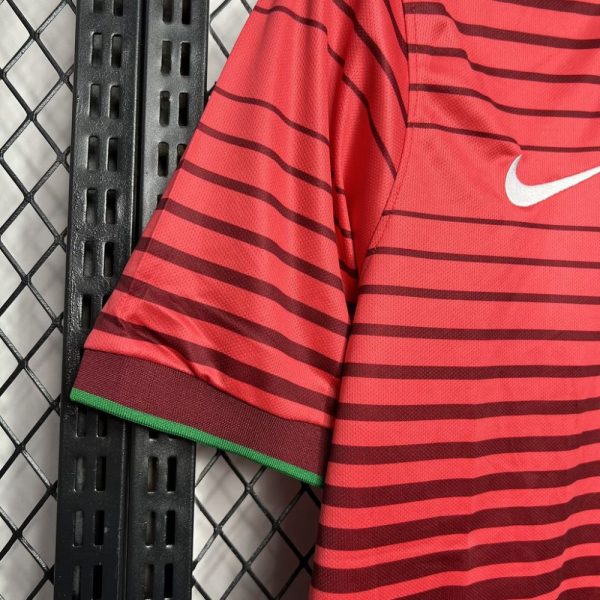 Portugal 2014 Home Retro Jersey - Image 8