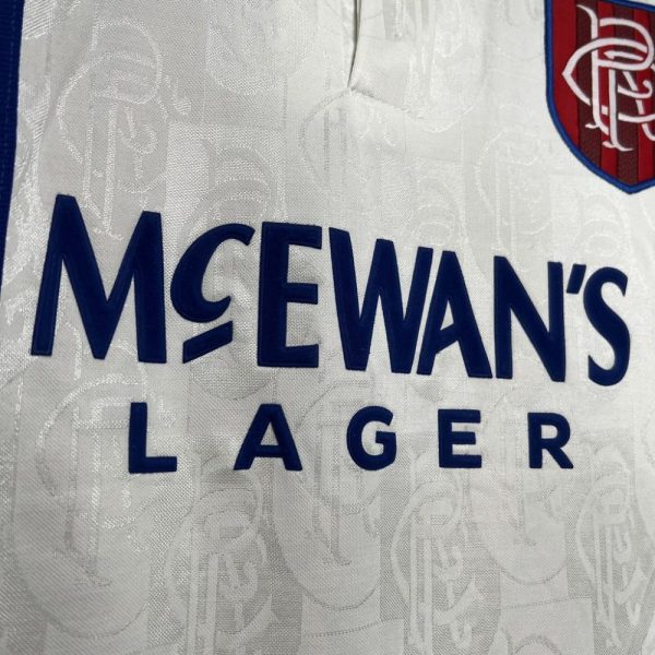 Rangers 1996/97 Away Retro Jersey - Image 6