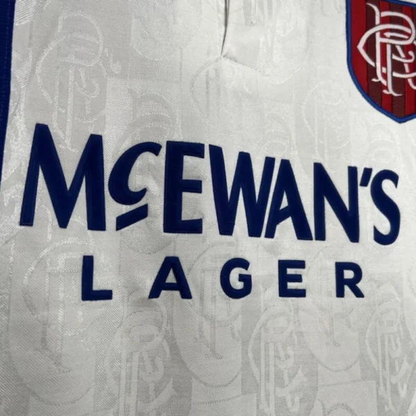 Rangers 1996/97 Away Retro Jersey - Image 6