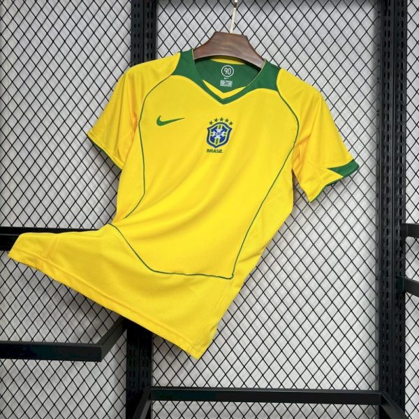 Brazil 2004/2006 Home Retro Jersey