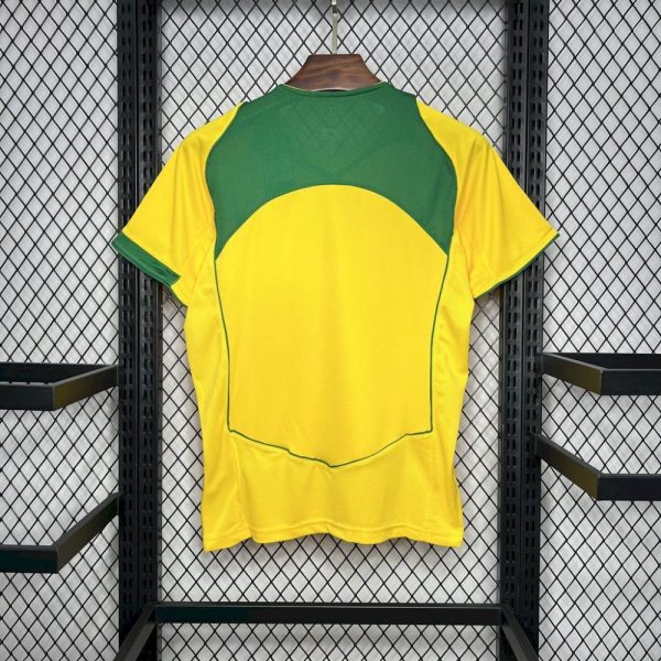 Brazil 2004/2006 Home Retro Jersey - Image 2