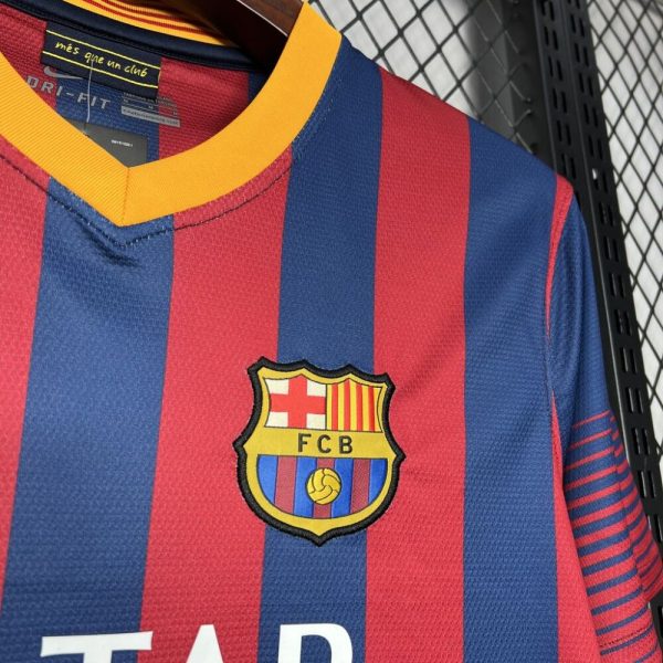 Barcelona 2013/14 Home Retro Jersey - Image 7