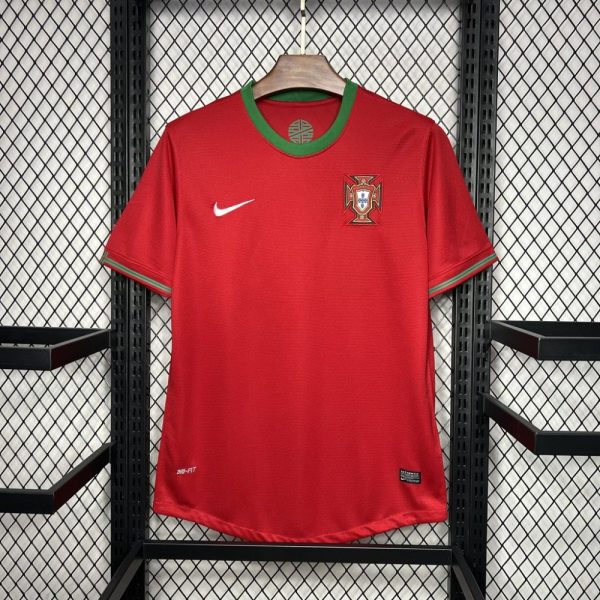Portugal 2012 Euro Cup Home Retro Jersey - Image 3