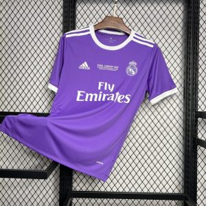 Real Madrid 2016/17 Away UCL Retro Jersey