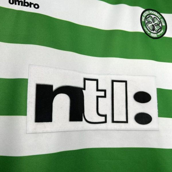 Celtic 1999/00 Home Retro Jersey - Image 6