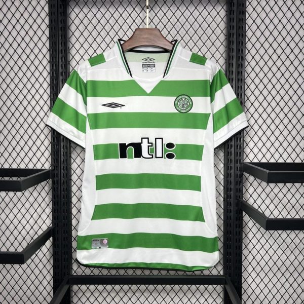 Celtic 2001/03 Home Retro Jersey - Image 7
