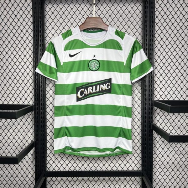 Celtic 2005/06 Home Retro Jersey - Image 5