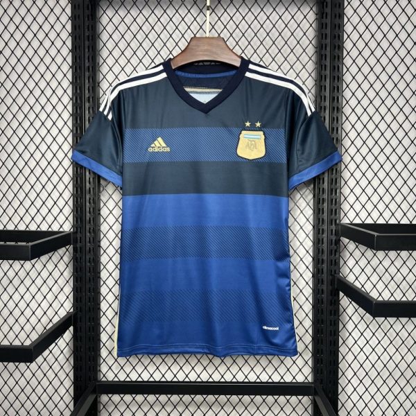 Argentina 2014 Away Retro Jersey - Image 5
